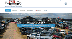 Desktop Screenshot of mr-autolager.dk